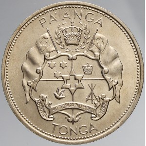 Tonga, Tupou IV. (1965-2006). 1 paanga 1967 Salote Tupou III.