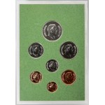 mimoevropské mince - sady oběhových mincí, Jordánsko. 1 fils - 1/4 dinar 1978...