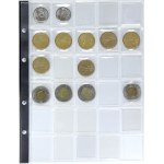 mimoevropské mince - konvoluty, Lot mincí Kanady v listech ze zásobníku