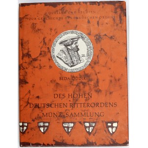 publikace, Dudik, B.: Des hohen Deutschen Ritterordens Münz-Sammlung. 1966 reprint 1855