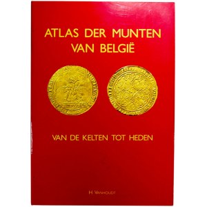 publikace, Vanhoudt, H.: Atlas der munten van België van der Kelten tot Heden. Hereten 1996