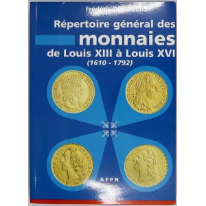 publikace, Droulers, F.: Repertiore general des monnaies de Louis XIII. A Louis LVI. (1610-1792). 3...