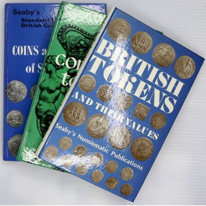 publikace, Seaby: British Tokens and Their Values. Vydání 1970. Seaby: Coins and Tokens of Ireland. Vydání 1970. Seaby...