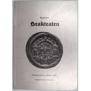 aukční katalogy, Gerhard Hirsch: Německé brakteáty 1965. 173 položek, většina vyobrazená