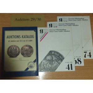 aukční katalogy, Münzauktion Teutoburger, aukce č. 29/30 (7.-8.6.2006). Brož., 6402 položek...