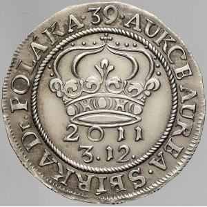 ostatní numismatické ražby, Žeton na 39. aukci fy AUREA (sbírky Dr. Poláka). Napodobuje 24 krejcar Českých stavů. Ag 0...