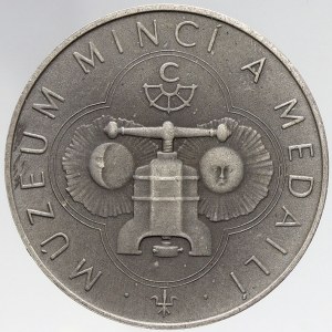 ostatní numismatické ražby, 60 let československých mincí. Bronz postř. 38 mm