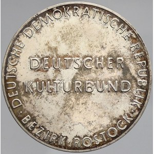 zahraniční numismatické ražby, Německo - DDR. Numismatické setkání, Ostseewoche 1966. Ag 0.800 (17,50 g) 35 mm. Harke...