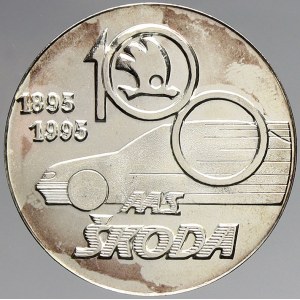 ostatní, Škoda Auto 1895 - 1995. Tombak postř. 30 mm