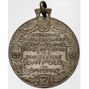 evropské medaile, Německo - Sasko. 200 let od povýšení Saska na království 1709 -1909. Bronz postř. (část. setřeno...