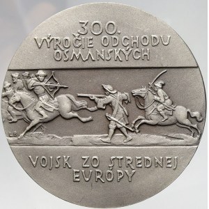 evropské medaile, Slovensko. 300. výročí odchodu osmanských vojsk ze střední Evropy...