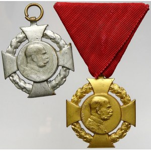 R-U - František Josef I., Medaile na 60 let vlády