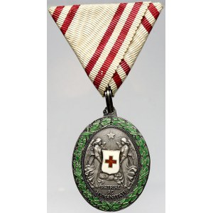 R-U - František Josef I., Medaile Červeného kříže (1864-1814)