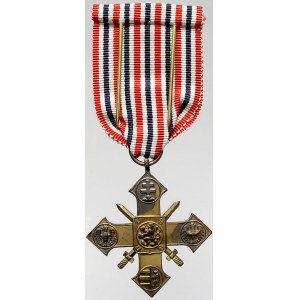 ČSR - ČSSR - ČSFR, Válečný kříž 1939. Na reversu oxidace