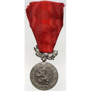 ČSR - ČSSR - ČSFR, Medaile Za zásluhy o obranu vlasti. Vydání před rokem 1960