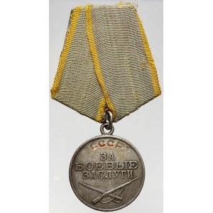 Rusko - SSSR - Rusko, Medaile Za bojové zásluhy 1944. Čís. 1705843