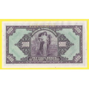 ČSR 1919 - 1938, 5000 Kč 1920, s. C. H-17b