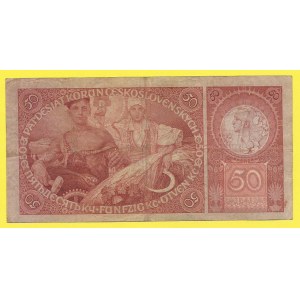 ČSR 1919 - 1938, 50 Kč 1929, s. P. H-24a1