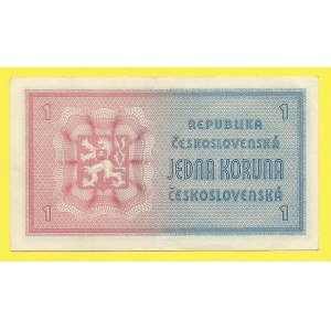 ČSR 1945 - 1953, 1 Kčs (1946). H-86a