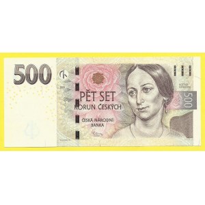 Česká republika, 500 Kč 2009, s. E21. H-CZ29a