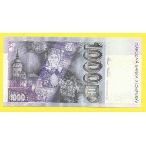 Slovenská republika, 1000 Sk 2007, s. W. H-SK49a1