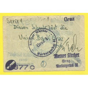 Zahraniční platidla, Graz. Werner Kircher 1 (RM ??) b.d. Richter ani Künstner neuvádí