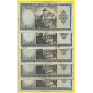Soubory bankovek, 1000 Kčs (1945), s. BG, BJ, BK. H-81a