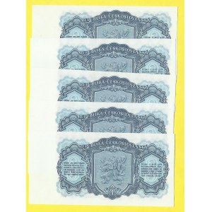 Soubory bankovek, 3 Kčs 1953, s. AE. H-99a1. postupka