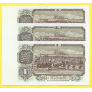 Soubory bankovek, 100 Kčs 1953, s. MP. H-104b. postupka