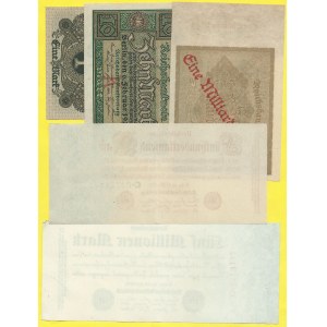 Soubory zahraničních bankovek, Soubor Ros.-63a, 64, 91a, 94, 110b