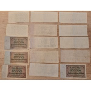 Soubory zahraničních bankovek, Soubor inflace. Ros.-87, 95, 96, 97, 106, 109. různé varianty