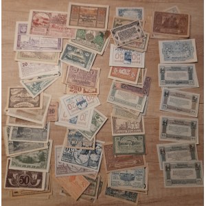 Soubory zahraničních bankovek, Rakousko. Soubor nouzovek