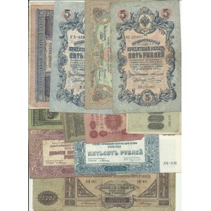 Soubory zahraničních bankovek, Soubor Ruska, Jižního Ruska, Sibiře