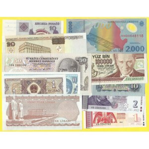 Soubory zahraničních bankovek, Evropa. Soubor běžných