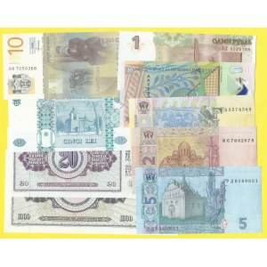 Soubory zahraničních bankovek, Soubor běžných