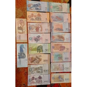 Soubory zahraničních bankovek, Venezuela. 2, 5, 10, 20, 50, 100, 500, 1000, 2000, 10000 bolivares 2007-15. Pick-88e...