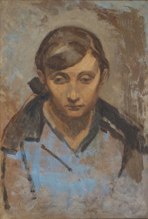 Stanisław CZAJKOWSKI (1878-1954), Portret młodej kobiety - Ireny Nasalikównej