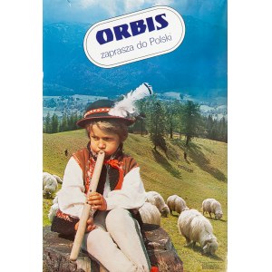 Plakat turystyczny ORBIS Zaprasza do Polski