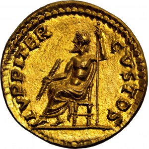 Roman Empire - Nero (54-68 AD). AV Aureus - Rome, 65-68