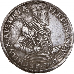 House of Habsburg - Ferdinand Erzherzog, 1564-1595 Thaler / Taler