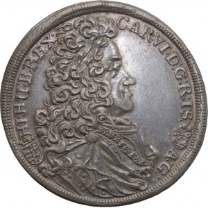 House of Habsburg - Karl VI. (1711-1740). 1/2 Thaler / Taler 1715 KB