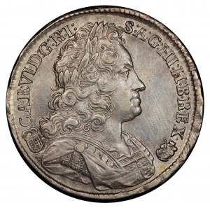 House of Habsburg - Karl VI. (1711-1740). 1/2 Thaler / Taler 1735 KB