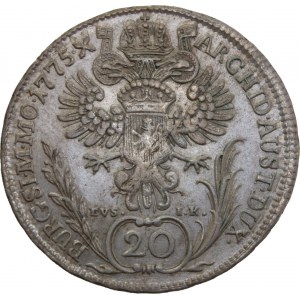 House of Habsburg - Maria Theresia (1740-1780) 20 Kreuzer 1775 EvS-IK