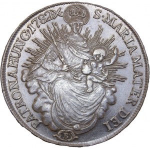 House of Habsburg - Joseph II. (1780-1790) ½ Thaler / Taler 1782 B