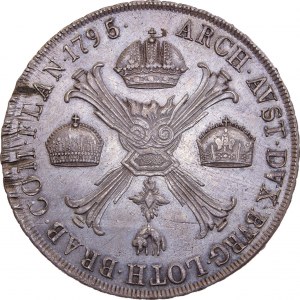 House of Habsburg - Franz I. (1792 -1835) Thaler / Taler 1795 M