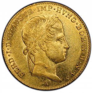 House of Habsburg - Ferdinand I. (1835-1848) Ducat / Dukat 1848 A