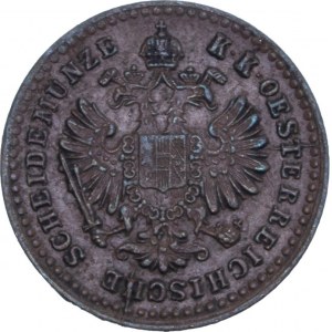 House of Habsburg - Franz Joseph I. (1848-1916) 5/10 Kreuzer 1860 E