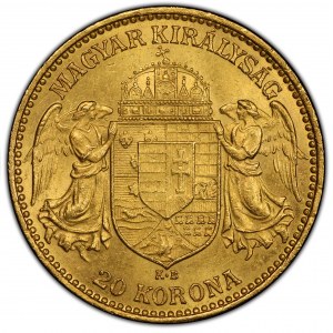 House of Habsburg - Franz Joseph I. (1848-1916) 20 Korona 1912 KB