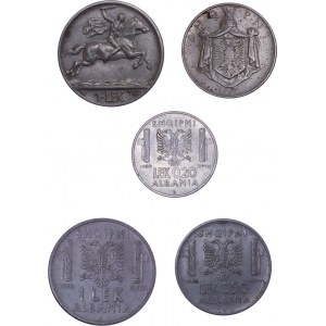 Albania - Coin LOT - 5 pcs