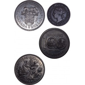 Canada - Coin LOT - 4 pcs